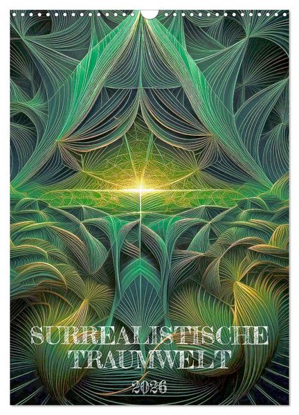 Surrealistische Traumwelt (Wandkalender 2026 DIN A3 hoch) CALVENDO Monatskalender