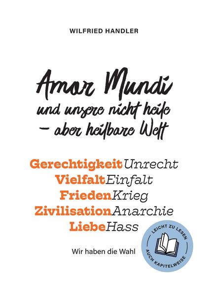 Amor Mundi und unsere nicht heile - aber heilbare Welt