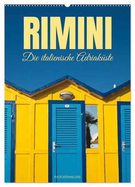 Rimini Die italienische Adriaküste (Wandkalender 2026 DIN A2 hoch) CALVENDO Monatskalender