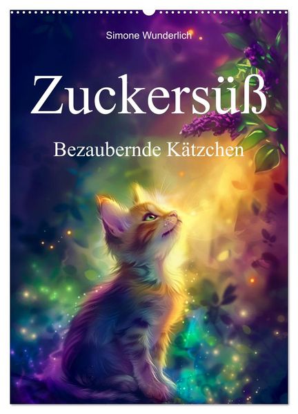 Zuckersüß - Bezaubernde Kätzchen (Wandkalender 2026 DIN A2 hoch) CALVENDO Monatskalender