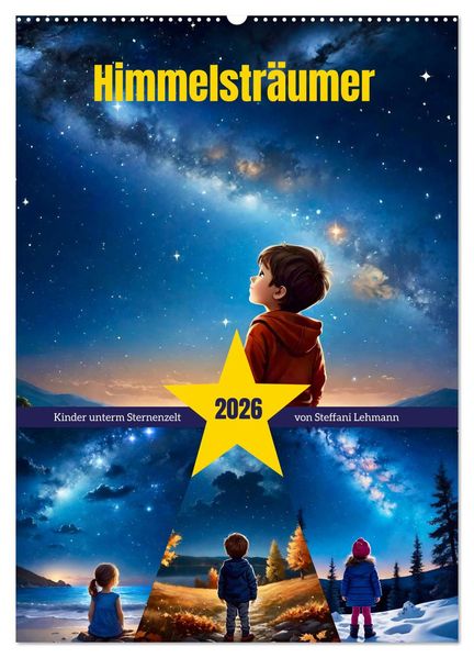Himmelsträumer (Wandkalender 2026 DIN A2 hoch) CALVENDO Monatskalender