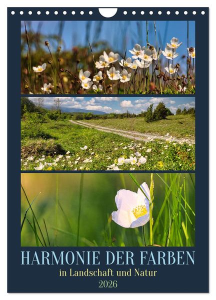 Harmonie der Farben in Landschaft und Natur (Wandkalender 2026 DIN A4 hoch) CALVENDO Monatskalender