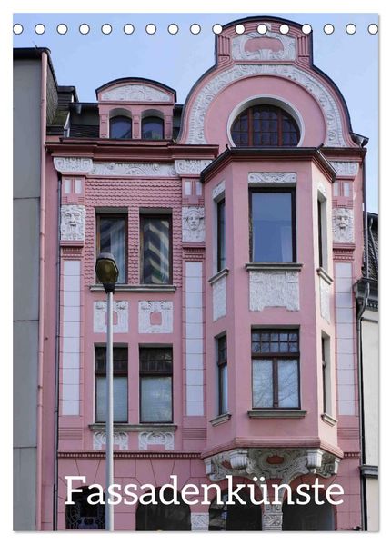 Fassadenkünste (Tischkalender 2026 DIN A5 hoch) CALVENDO Monatskalender