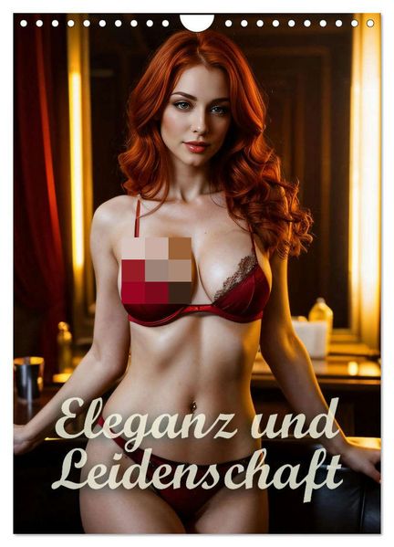 Eleganz und Leidenschaft (Wandkalender 2026 DIN A4 hoch) CALVENDO Monatskalender