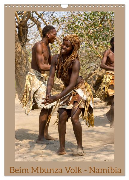 Beim Mbunza Volk - Namibia (Wandkalender 2026 DIN A3 hoch) CALVENDO Monatskalender