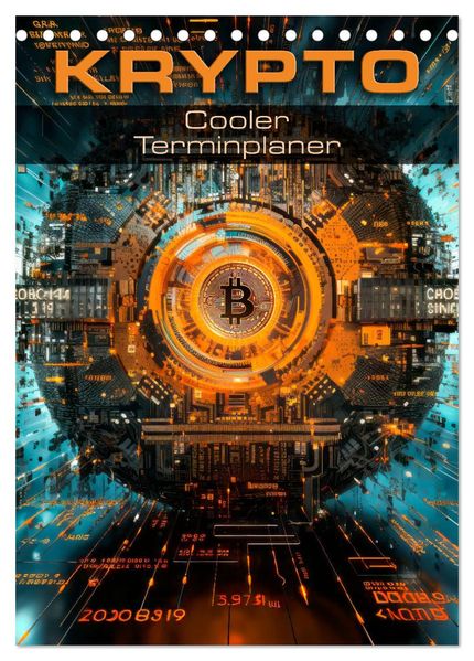 KRYPTO Cooler Terminplaner (Tischkalender 2026 DIN A5 hoch) CALVENDO Monatskalender