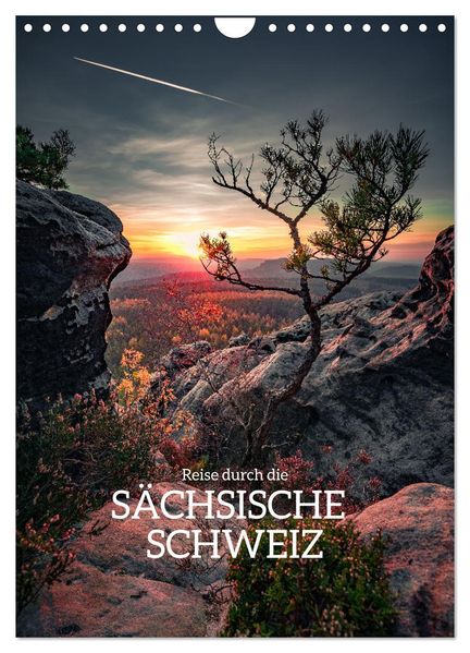 Reise durch die Sächsische Schweiz (Wandkalender 2026 DIN A4 hoch) CALVENDO Monatskalender