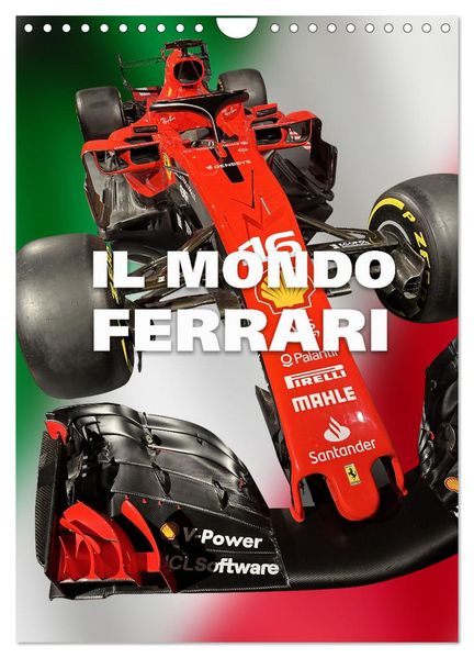 Il Mondo Ferrari (Wandkalender 2026 DIN A4 hoch) CALVENDO Monatskalender