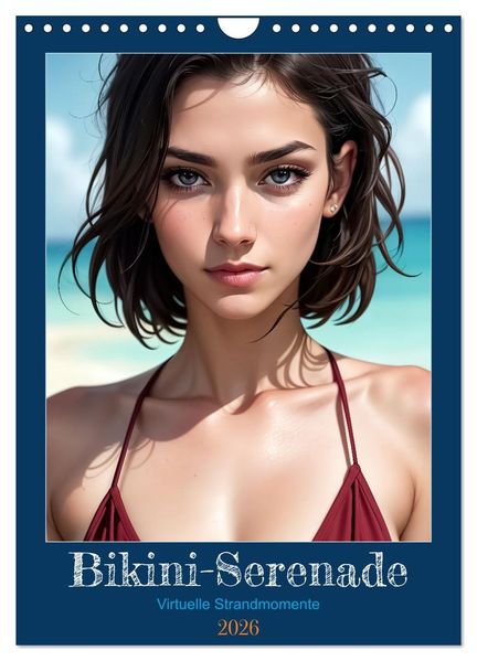 Bikini-Serenade (Wandkalender 2026 DIN A4 hoch) CALVENDO Monatskalender
