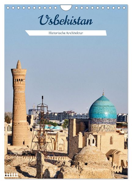 Usbekistan - Historische Architektur (Wandkalender 2026 DIN A4 hoch) CALVENDO Monatskalender
