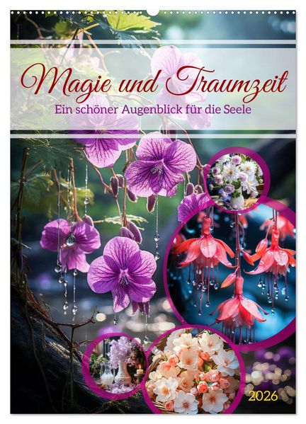 Magie und Traumzeit (Wandkalender 2026 DIN A2 hoch) CALVENDO Monatskalender