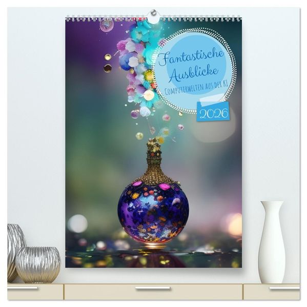 Fantastische Einblicke (hochwertiger Premium Wandkalender 2026 DIN A2 hoch) Kunstdruck in Hochglanz