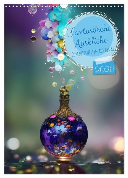 Fantastische Einblicke (Wandkalender 2026 DIN A3 hoch) CALVENDO Monatskalender