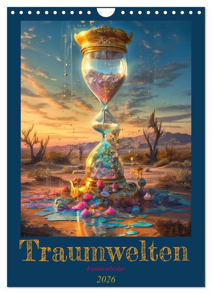 Traumwelten (Wandkalender 2026 DIN A4 hoch) CALVENDO Monatskalender