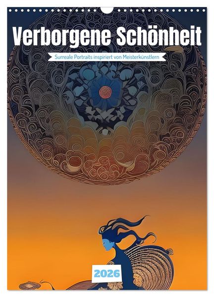 Verborgene Schönheit (Wandkalender 2026 DIN A3 hoch) CALVENDO Monatskalender