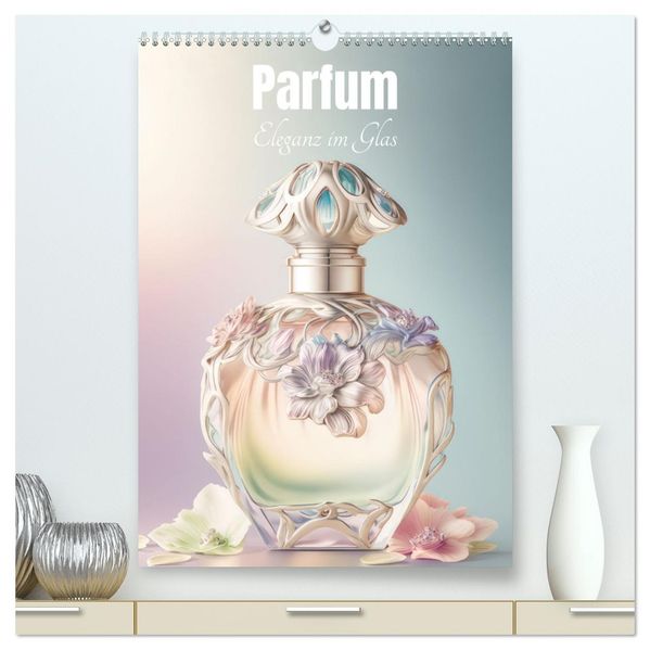 Parfum Eleganz im Glas (hochwertiger Premium Wandkalender 2026 DIN A2 hoch) Kunstdruck in Hochglanz