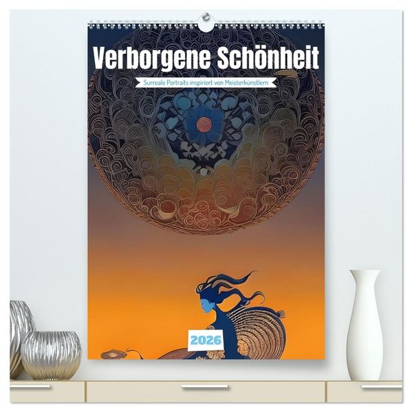 Verborgene Schönheit (hochwertiger Premium Wandkalender 2026 DIN A2 hoch) Kunstdruck in Hochglanz