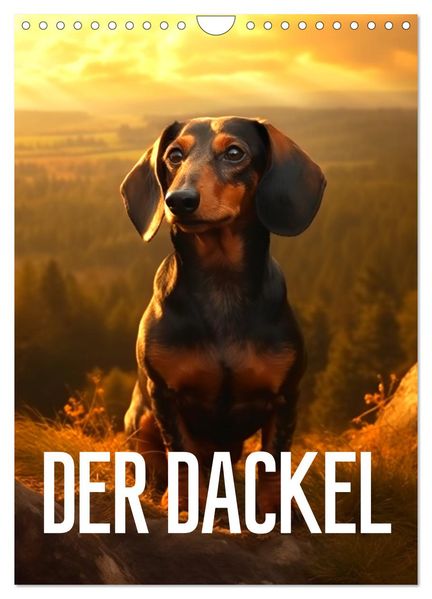 Der Dackel (Wandkalender 2026 DIN A4 hoch) CALVENDO Monatskalender