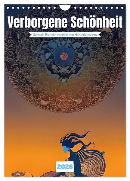 Verborgene Schönheit (Wandkalender 2026 DIN A4 hoch) CALVENDO Monatskalender
