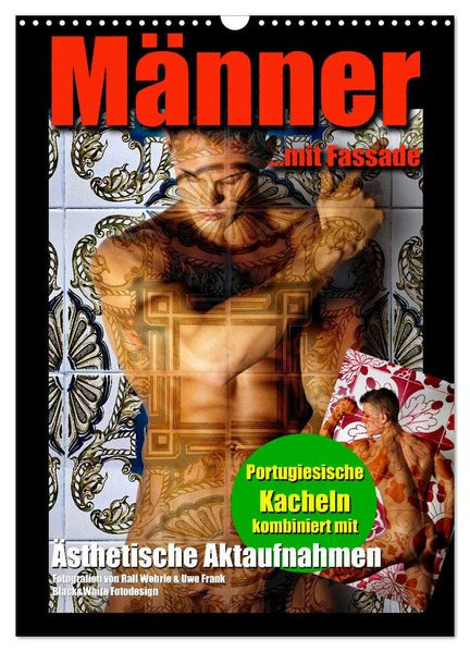 Männer mit Fassade (Wandkalender 2026 DIN A3 hoch) CALVENDO Monatskalender