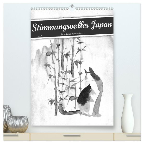 Stimmungsvolles Japan (hochwertiger Premium Wandkalender 2026 DIN A2 hoch) Kunstdruck in Hochglanz