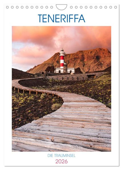 Teneriffa - Die Trauminsel (Wandkalender 2026 DIN A4 hoch) CALVENDO Monatskalender