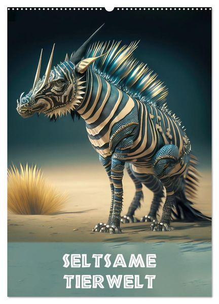 Seltsame Tierwelt (Wandkalender 2026 DIN A2 hoch) CALVENDO Monatskalender