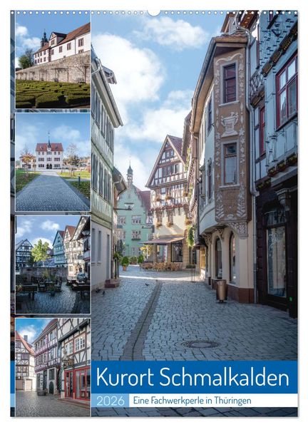 Kurort Schmalkalden (Wandkalender 2026 DIN A2 hoch) CALVENDO Monatskalender
