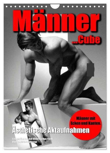 Männer... Cube (Wandkalender 2026 DIN A4 hoch) CALVENDO Monatskalender