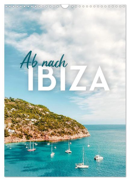 Ab nach Ibiza (Wandkalender 2026 DIN A3 hoch) CALVENDO Monatskalender