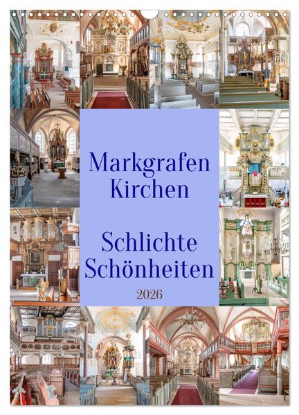 Markgrafenkirchen (Wandkalender 2026 DIN A3 hoch) CALVENDO Monatskalender