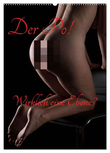Der Po! Wirklich eine Ebene? (Wandkalender 2026 DIN A2 hoch) CALVENDO Monatskalender