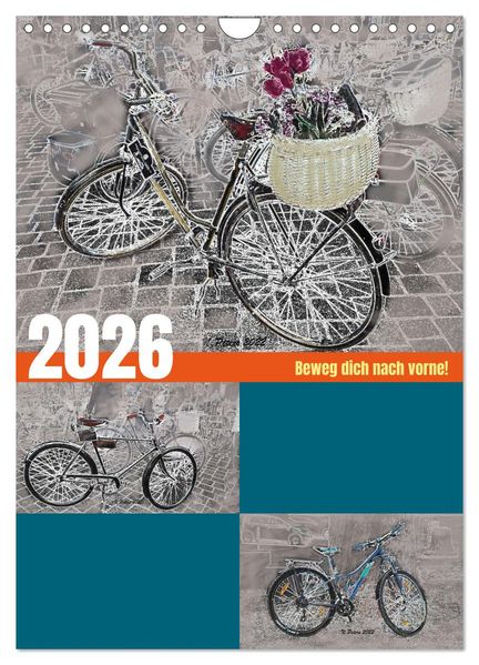 Beweg dich nach vorne! (Wandkalender 2026 DIN A4 hoch) CALVENDO Monatskalender
