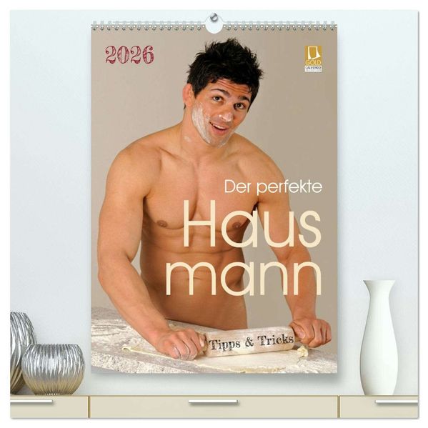 Der perfekte Hausmann - Tipps & Tricks (hochwertiger Premium Wandkalender 2026 DIN A2 hoch) Kunstdruck in Hochglanz