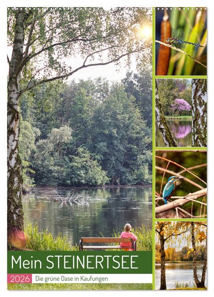 Mein Steinertsee (Wandkalender 2026 DIN A2 hoch) CALVENDO Monatskalender