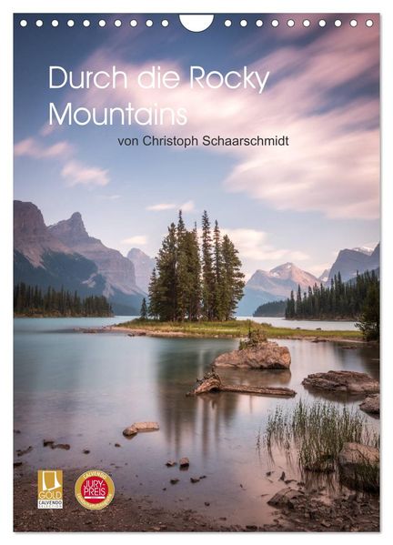 Die kanadischen Rockies (Wandkalender 2026 DIN A4 hoch) CALVENDO Monatskalender