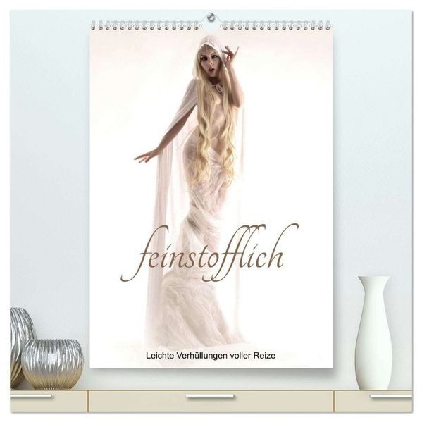 feinstofflich (hochwertiger Premium Wandkalender 2026 DIN A2 hoch) Kunstdruck in Hochglanz