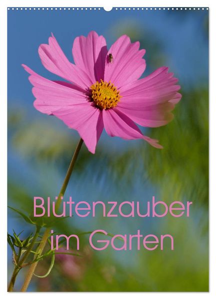 Blütenzauber im Garten (Wandkalender 2026 DIN A2 hoch) CALVENDO Monatskalender