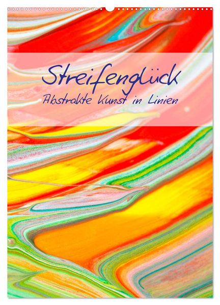 Streifenglück (Wandkalender 2026 DIN A2 hoch) CALVENDO Monatskalender