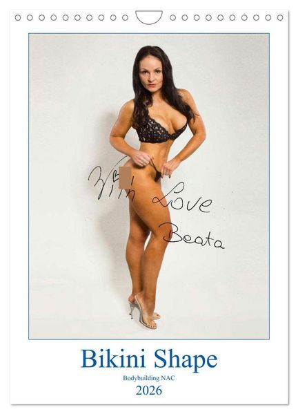 Bikini Shape (Wandkalender 2026 DIN A4 hoch) CALVENDO Monatskalender