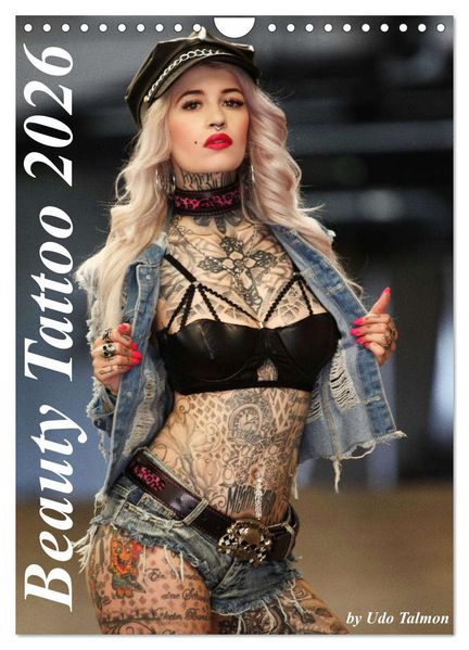 Beauty Tattoo 2026 (Wandkalender 2026 DIN A4 hoch) CALVENDO Monatskalender