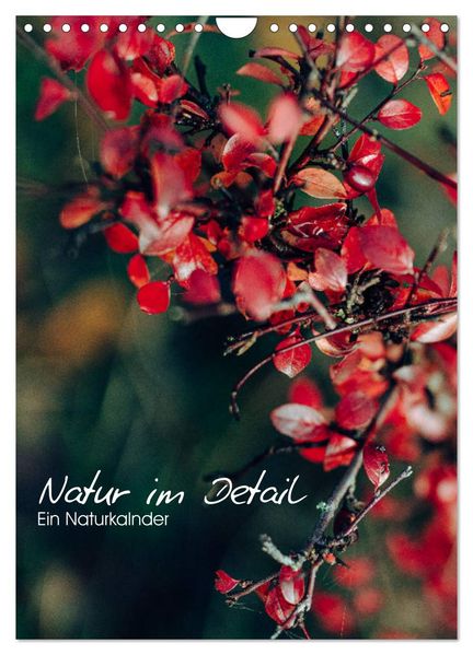 Kalender - Natur im Detail (Wandkalender 2026 DIN A4 hoch) CALVENDO Monatskalender