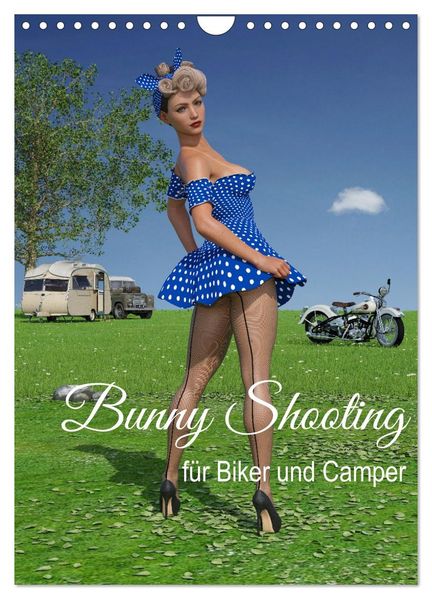Bunny Shooting (Wandkalender 2026 DIN A4 hoch) CALVENDO Monatskalender