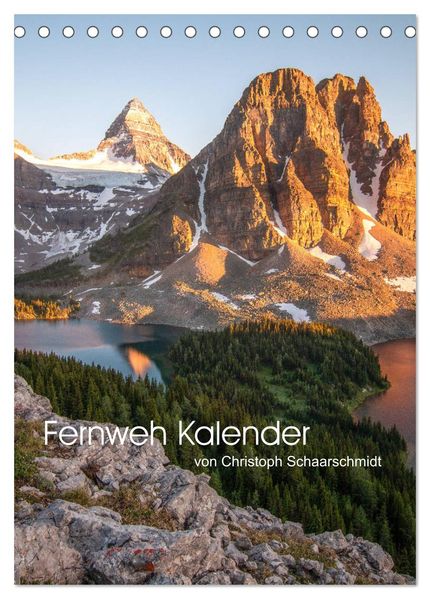 Fernweh Kalender (Tischkalender 2026 DIN A5 hoch) CALVENDO Monatskalender