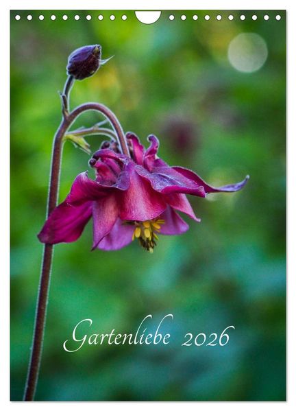 Gartenliebe (Wandkalender 2026 DIN A4 hoch) CALVENDO Monatskalender