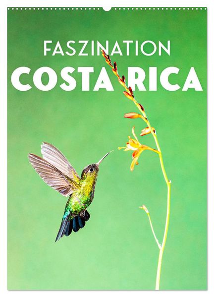Faszination Costa Rica (Wandkalender 2026 DIN A2 hoch) CALVENDO Monatskalender