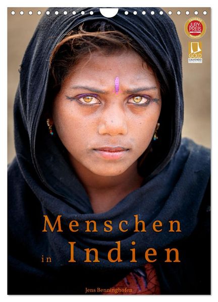 Menschen in Indien (Wandkalender 2026 DIN A4 hoch) CALVENDO Monatskalender