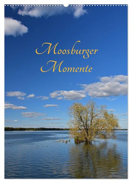 Moosburger Momente (Wandkalender 2026 DIN A2 hoch) CALVENDO Monatskalender