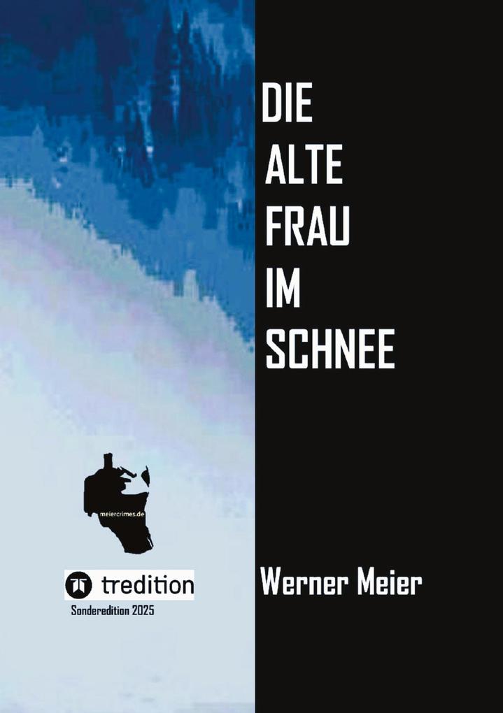 Die alte Frau im Schnee