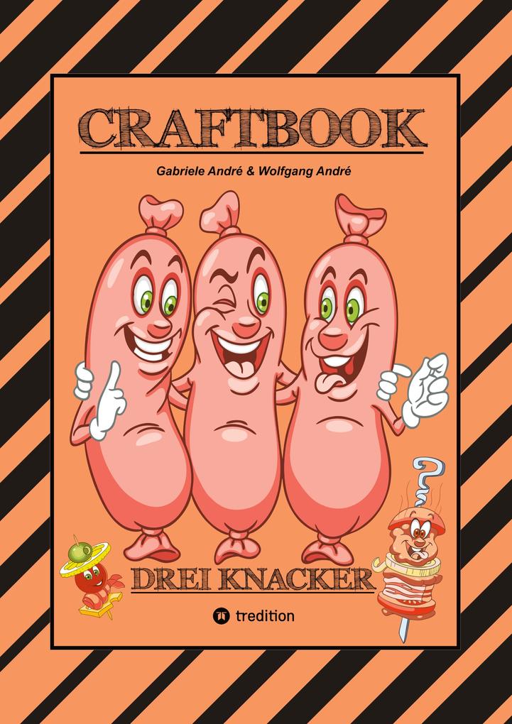 CRAFTBOOK - LUSTIGE GRILLPARTY - WITZIGE AUSMALMOTIVE - HAMBURGER - GEMÜSE - EIS - KNIFFLIGE RÄTSEL - SPANNENDES BASTELSPIEL MIT DER WAAGE